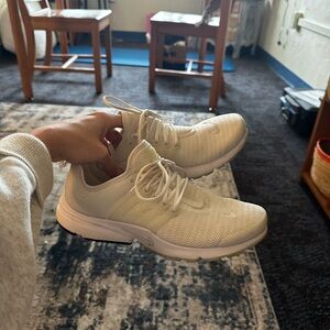 Cream Athletic Sneakers